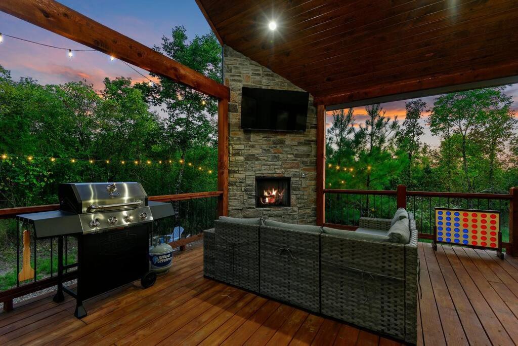 Under The Stars - Secluded, Hot Tub, Firepit, Games Villa Broken Bow Eksteriør bilde