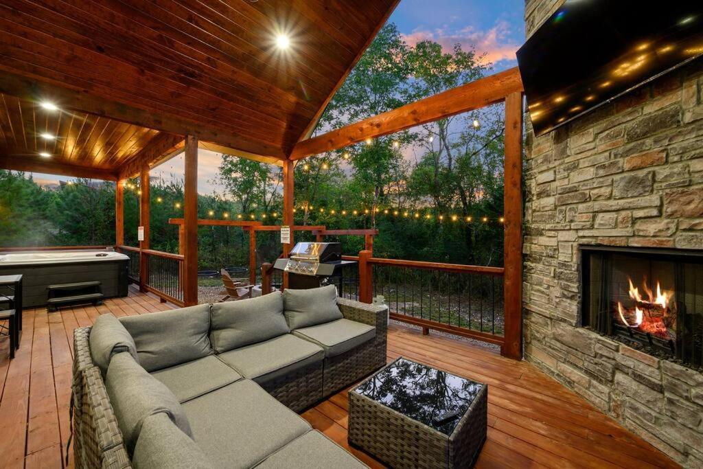 Under The Stars - Secluded, Hot Tub, Firepit, Games Villa Broken Bow Eksteriør bilde