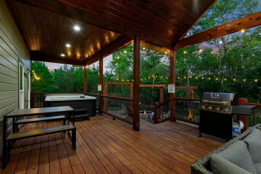 Under The Stars - Secluded, Hot Tub, Firepit, Games Villa Broken Bow Eksteriør bilde