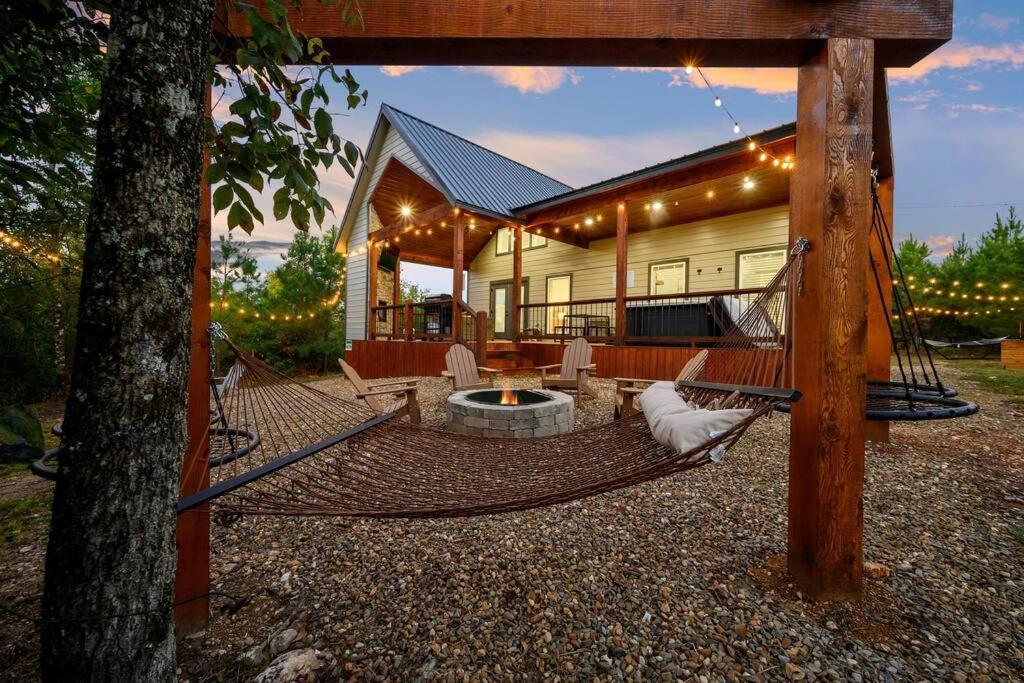 Under The Stars - Secluded, Hot Tub, Firepit, Games Villa Broken Bow Eksteriør bilde